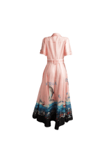 PRINTED LONG DRESS 36