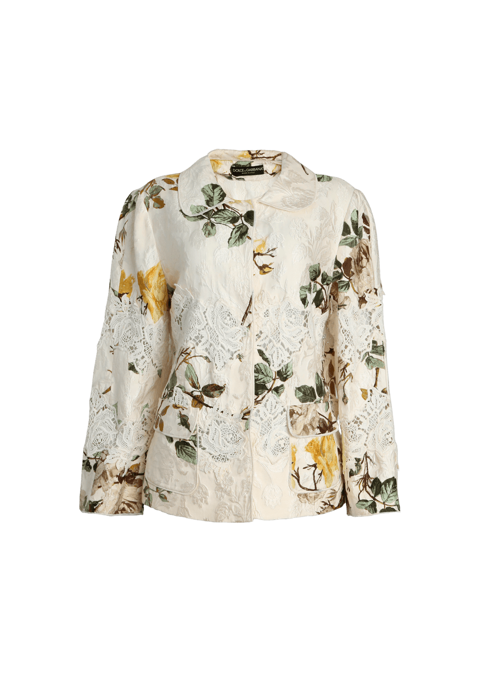 BROCADE FLORAL JACKET 44