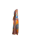 PRINTED LONG DRESS 46