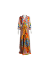 PRINTED LONG DRESS 46