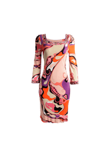 PRINTED MINI DRESS 36