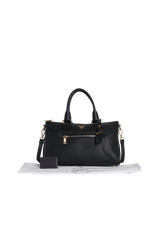 VITELLO DAINO FRONT ZIP BAG