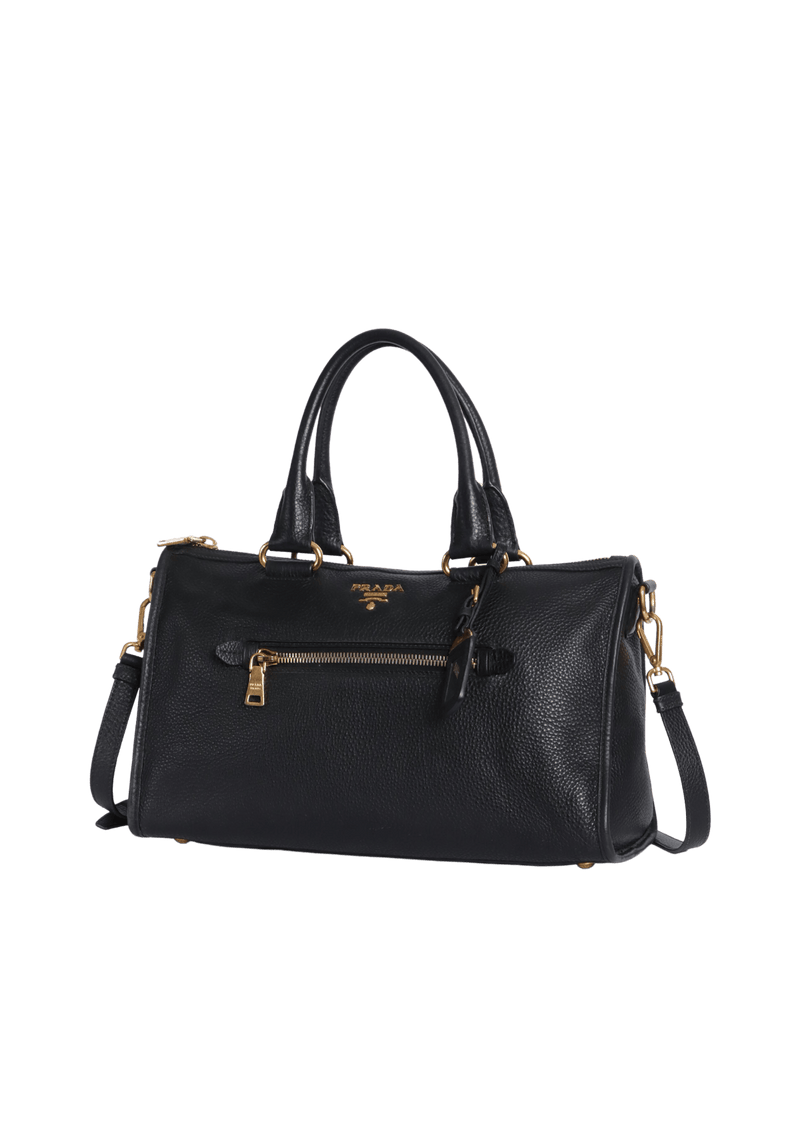 VITELLO DAINO FRONT ZIP BAG