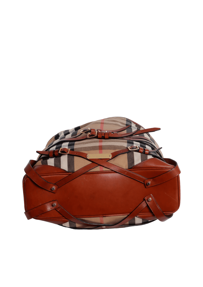 HOUSE CHECK BRIDLE GOSFORD HOBO