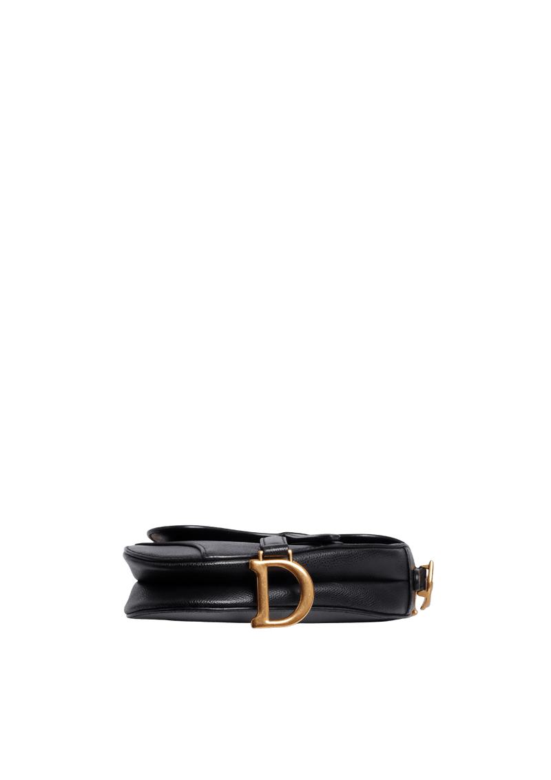 LEATHER SADDLE BAG + STRAP