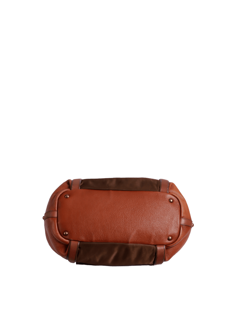 LEATHER SHOULDER BAG