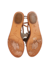 CRYSTAL SANDALS 34