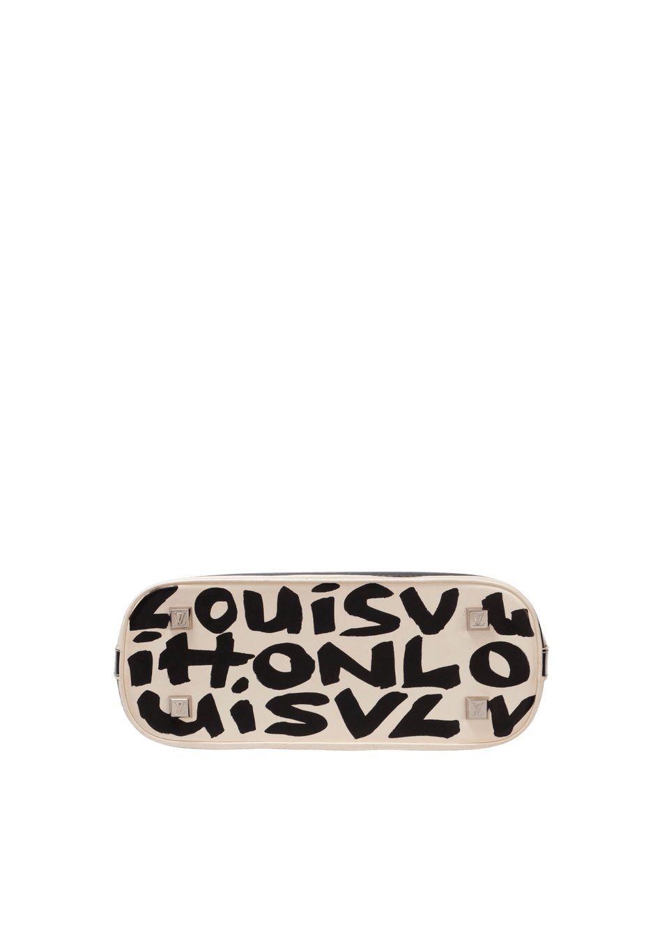 BOLSA LOUIS VUITTON X STEPHEN SPROUSE GRAFFITI ALMA PM BRANCO