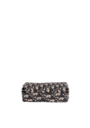OBLIQUE ZIPPED POUCH W/ STRAP