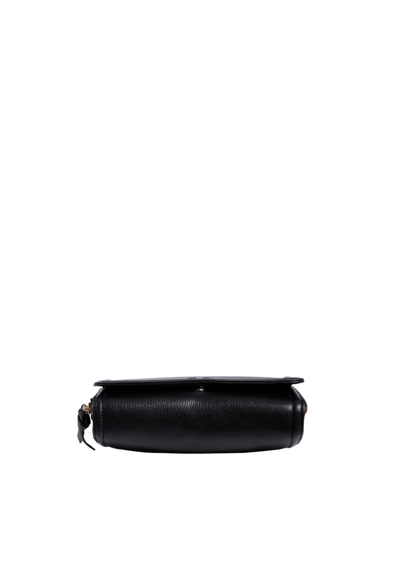 LEATHER FLAP BAG