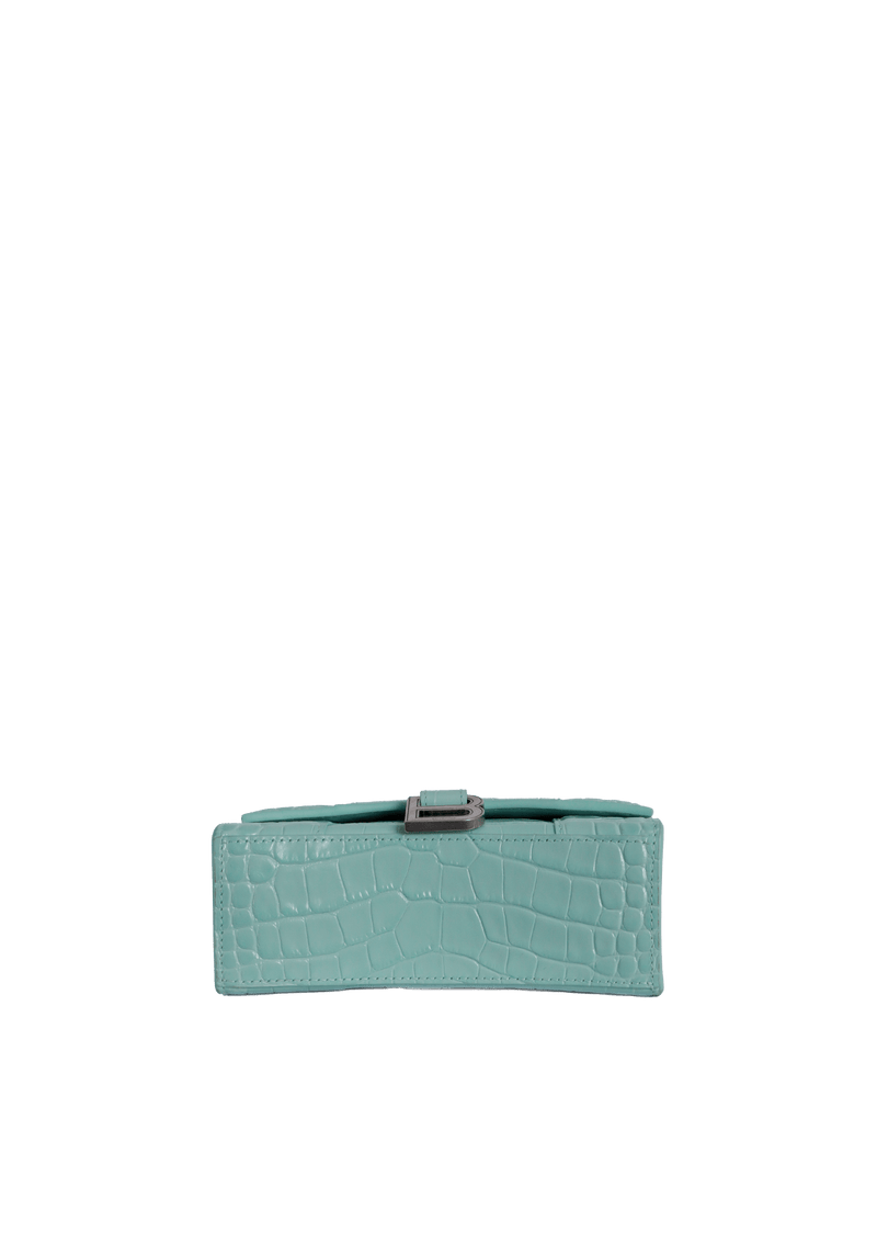 HOURGLASS XS CROCODILE EMBOSSED