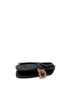 LEATHER SADDLE BAG