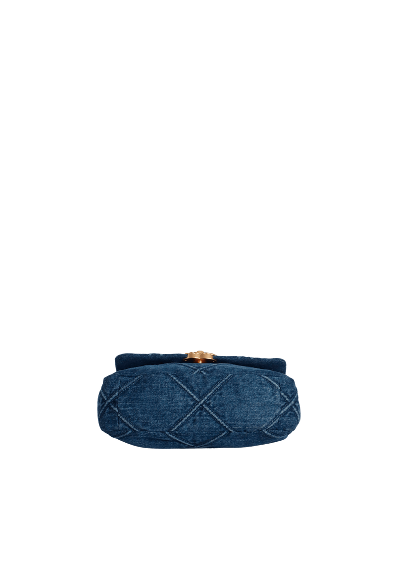 19 FLAP SMALL BAG DENIM