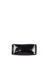 PATENT LEATHER GANCINI SHOULDER BAG