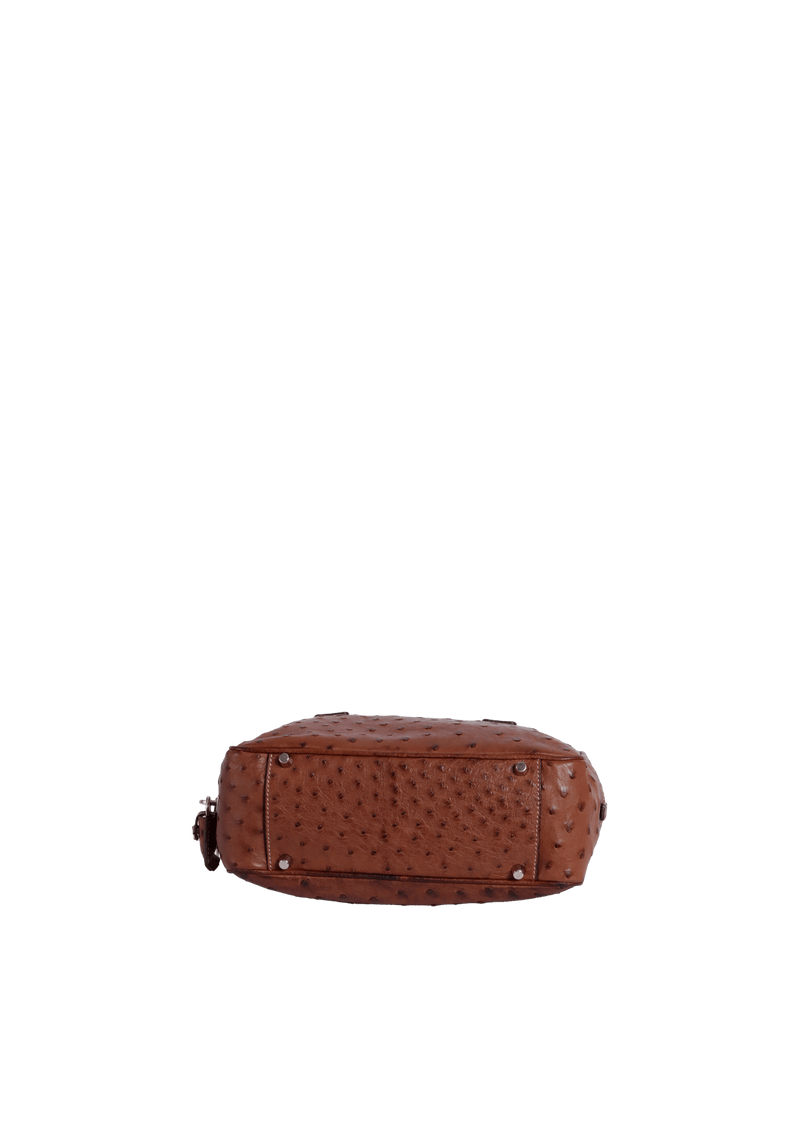 OSTRICH BAULETTO BAG