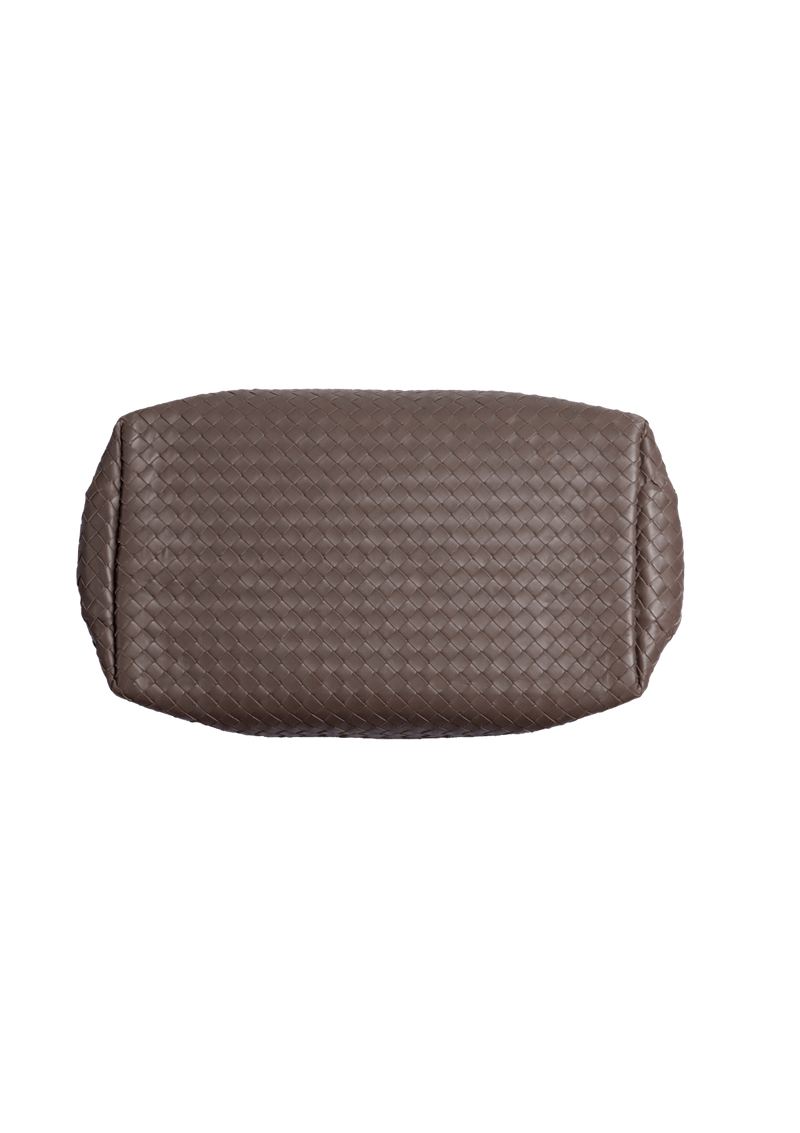 BOLSA BOTTEGA VENETA MEDIUM ROMA BAG CINZA ORIGINAL