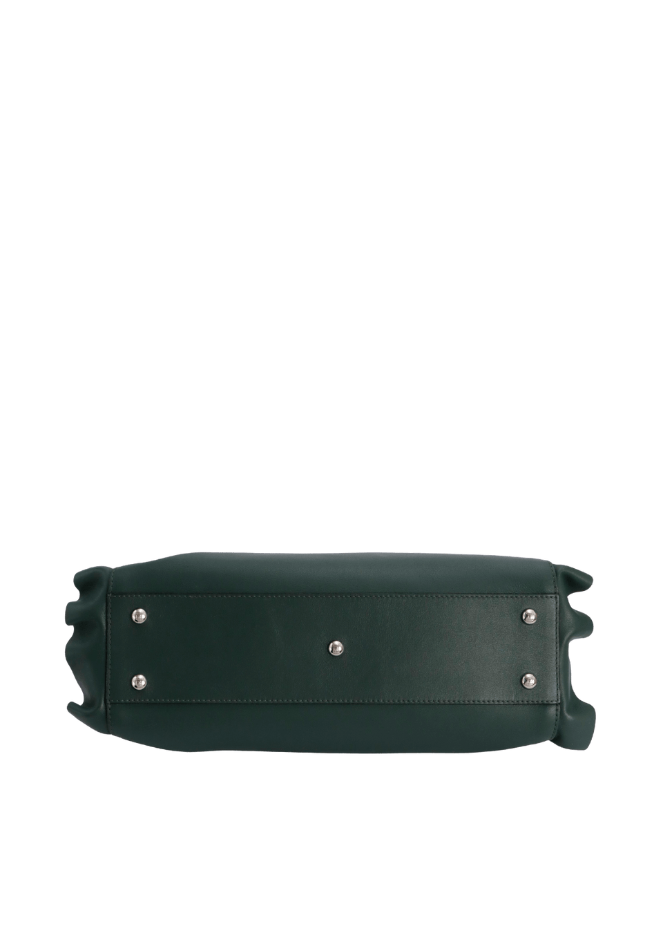 BOLSA FENDI MEDIUM PEEKABOO RUFFLE BAG VERDE ORIGINAL – Gringa BOLSA FENDI MEDIUM PEEKABOO RUFFLE BAG VERDE ORIGINAL – Gringa