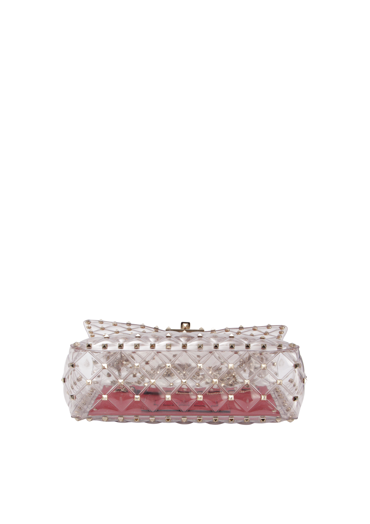 MEDIUM ROCKSTUD SPIKE QUILTED PVC