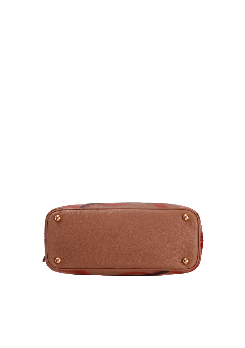 BOLSA BURBERRY PRORSUM HAND PAINTED BLOOMSBURY DARK SAND MARROM