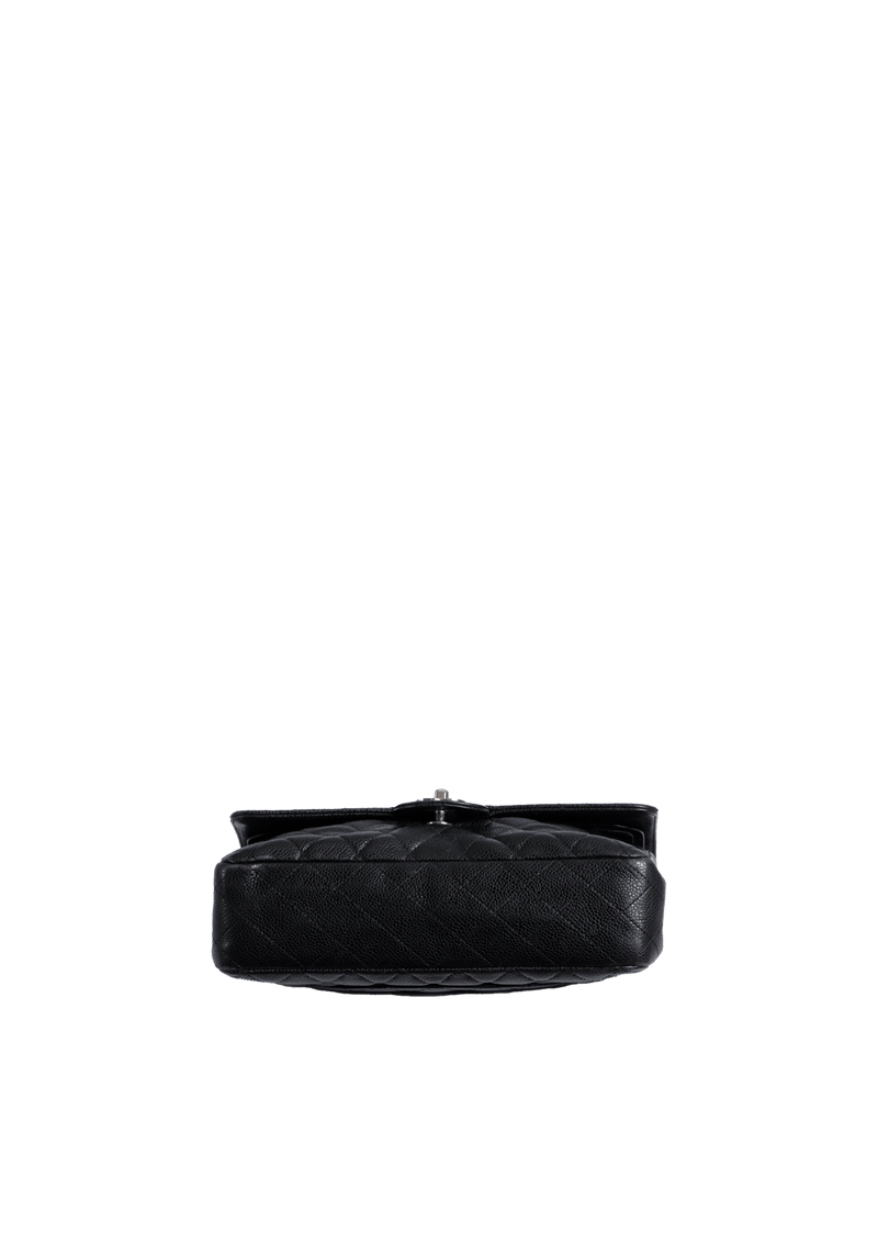 MEDIUM CLASSIC DOUBLE FLAP CAVIAR