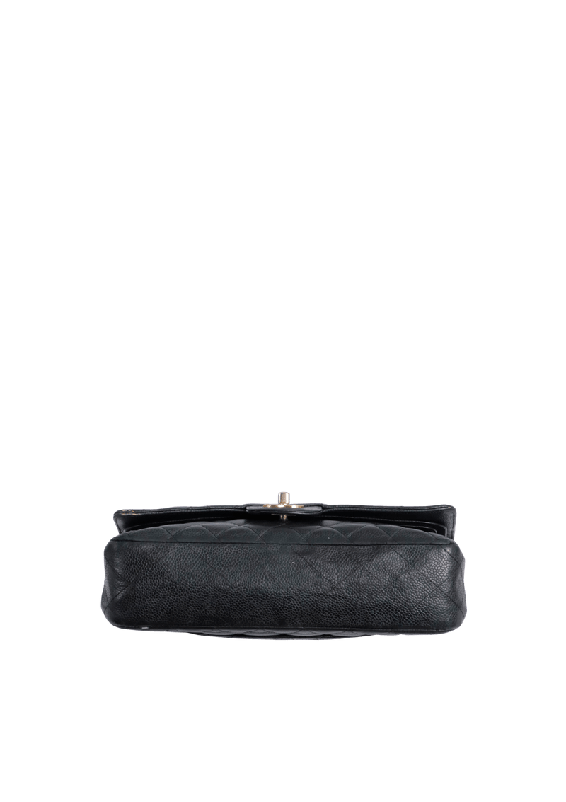 MEDIUM CLASSIC DOUBLE FLAP CAVIAR