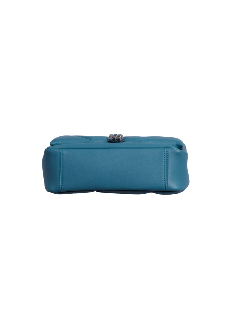 BOLSA BVLGARI SERPENTI CABOCHON AZUL ORIGINAL