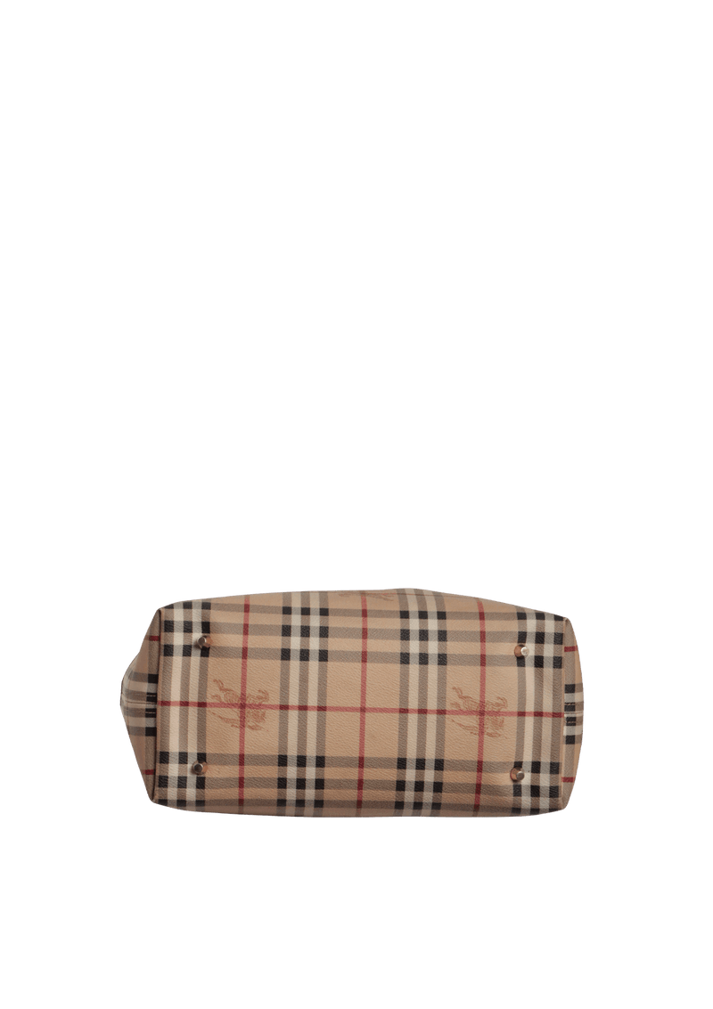 HAYMARKET CHECK TOTE