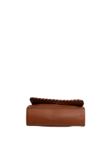 LEATHER FLAP BAG