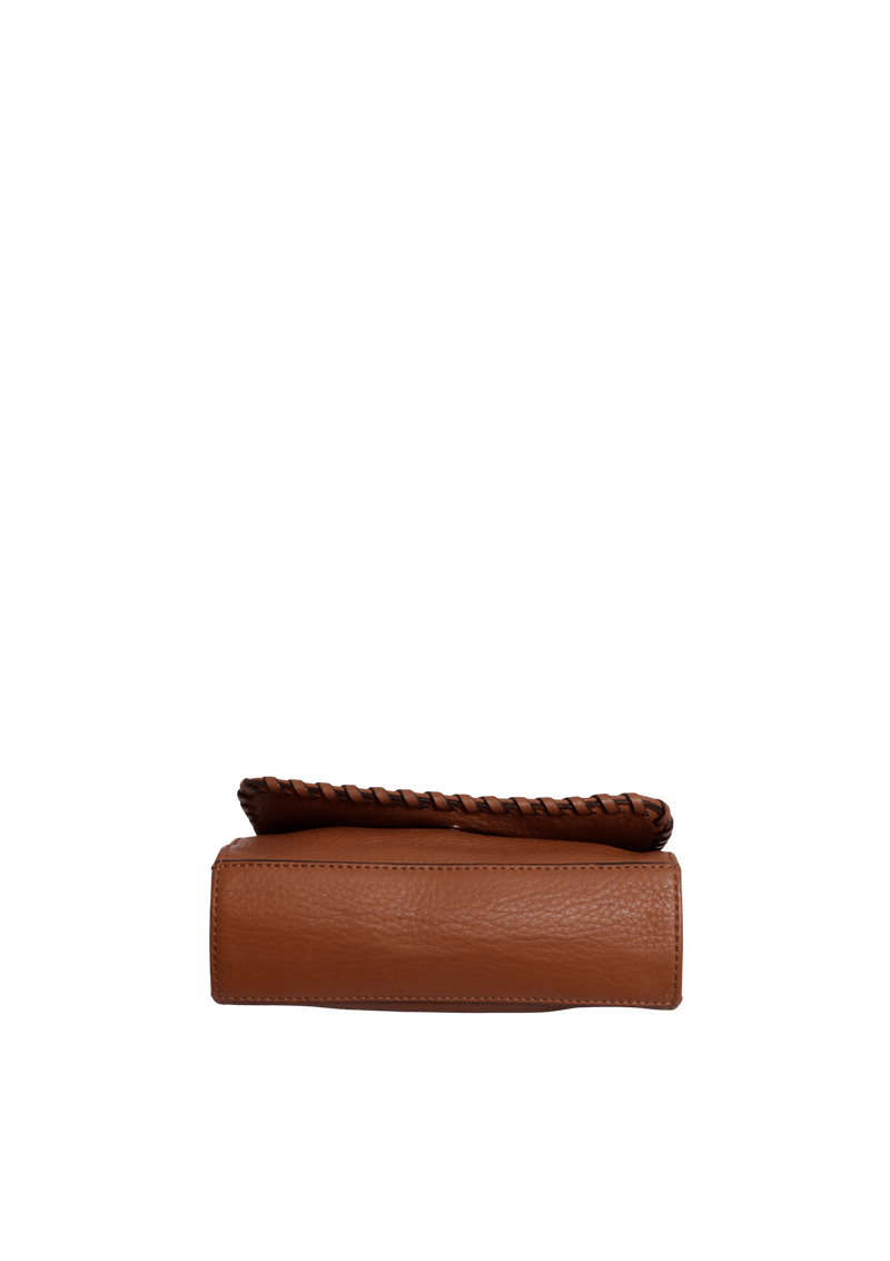 LEATHER FLAP BAG