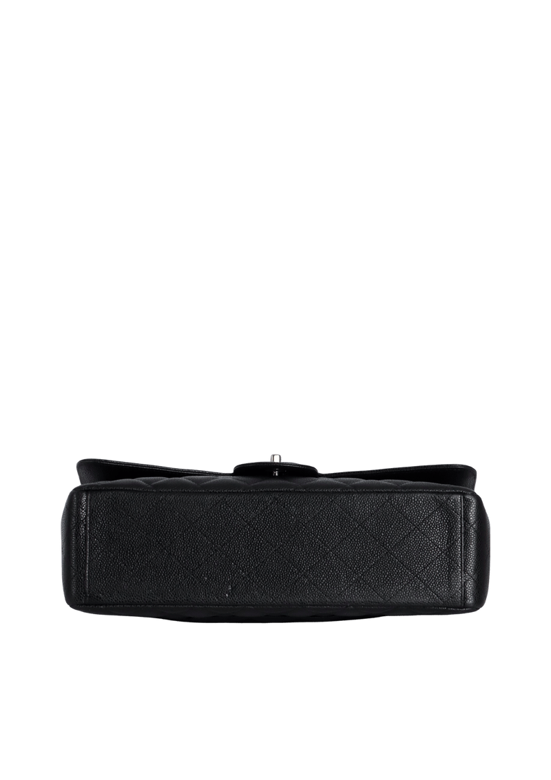 MAXI CLASSIC DOUBLE FLAP CAVIAR