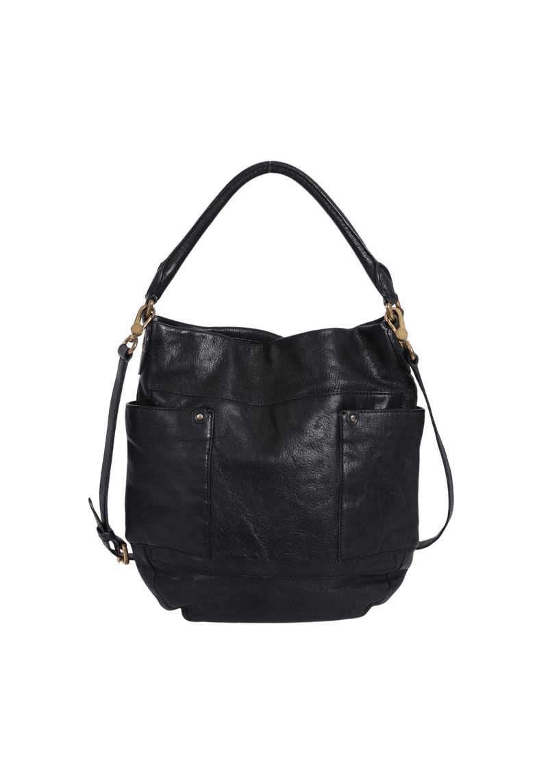 LEATHER SHOULDER BAG