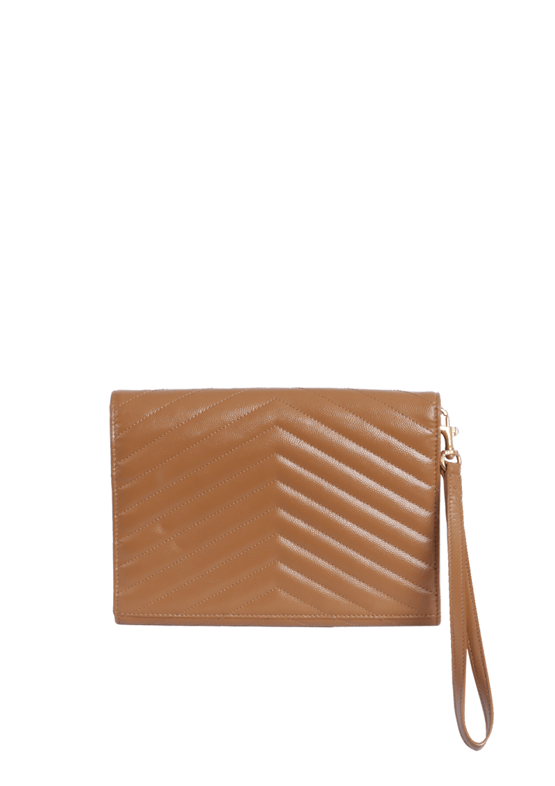 CASSANDRE MATELASSÉ FLAP POUCH