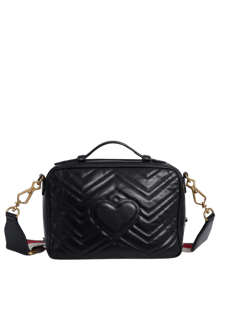 GG MARMONT SMALL TOP HANDLE BAG