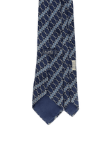 PRINTED SILK TIE