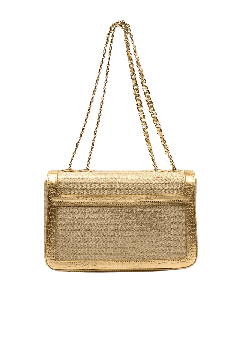 BOLSA ANNE JUMBO EM PALHA