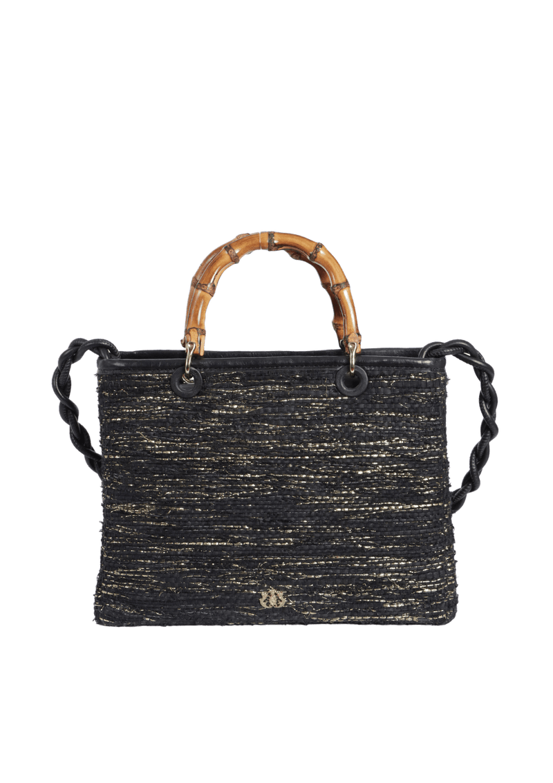 BOLSA TOTE COM ALÇA EM BAMBU