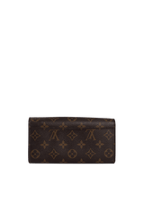 MONOGRAM SARAH WALLET