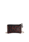 ANIMAL PRINT CHAIN BAG