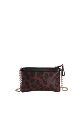 ANIMAL PRINT CHAIN BAG