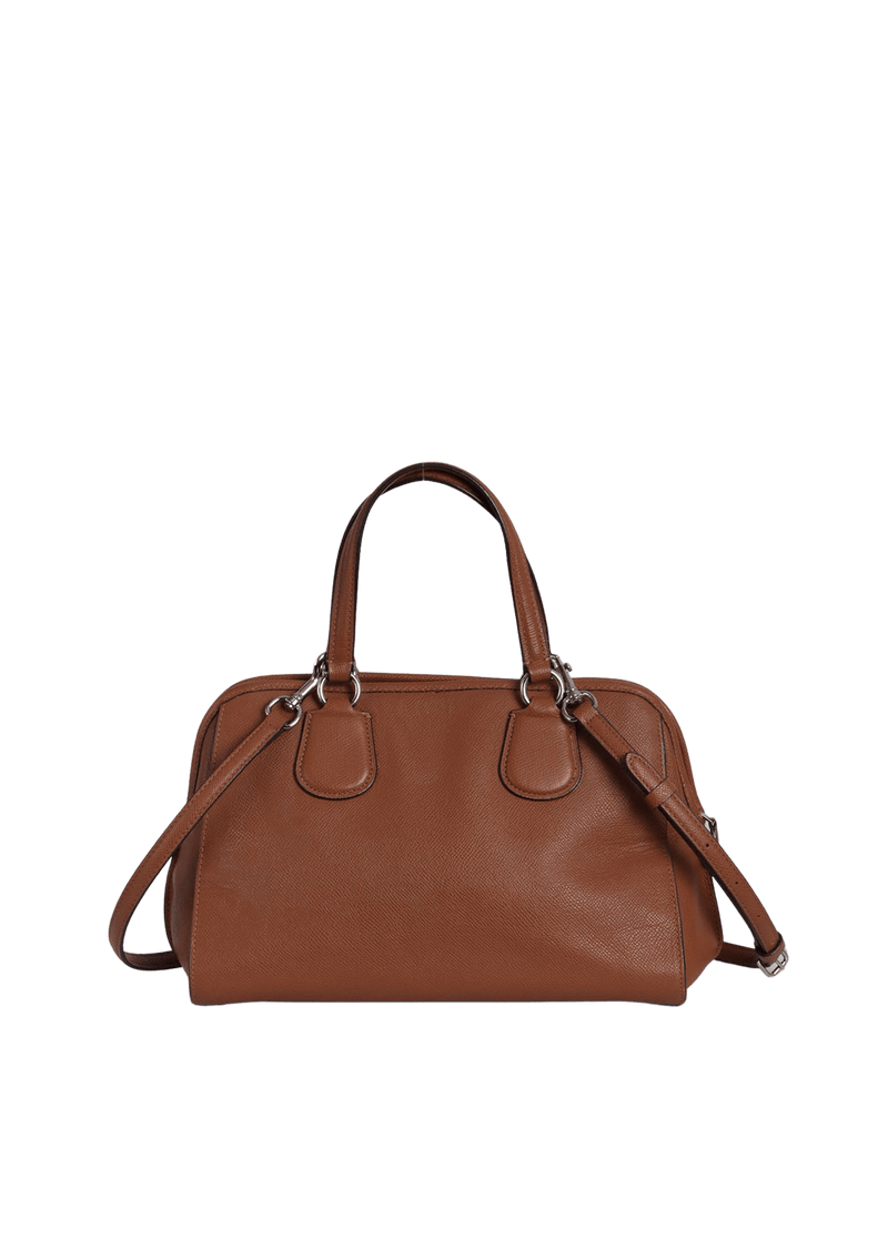 LEATHER SATCHEL BAG