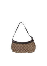 GG CANVAS INTERLOCKING G HEART BOAT POCHETTE