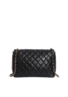 VINTAGE CC QUILTED ENVELOPE FLAP BAG