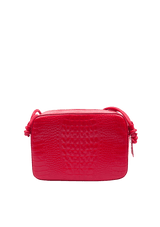 BOLSA ESSENTIALS EM COURO TRANSVERSAL