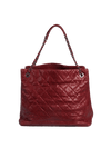 CHIC TALL SHOPPING TOTE CAVIAR