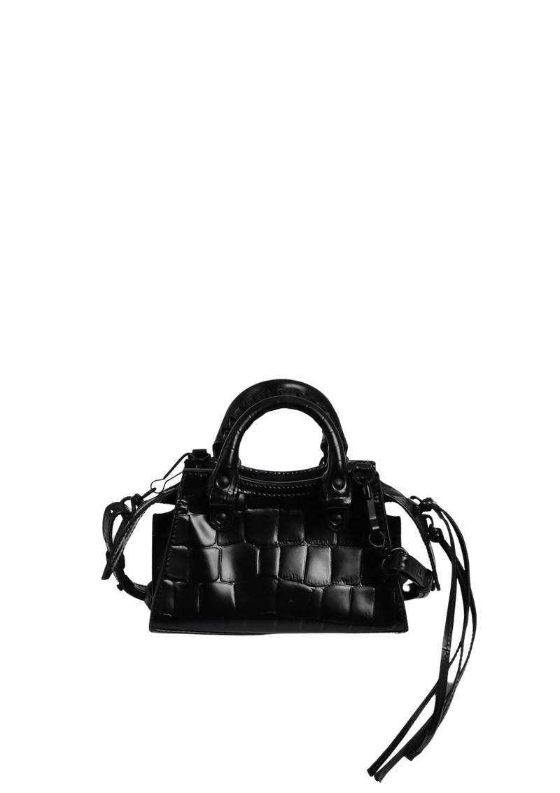 MINI NEO CLASSIC CROCO EMBOSSED BAG