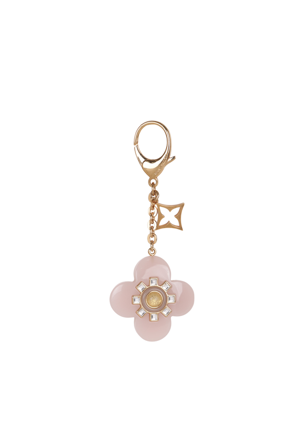 FLEUR D'ETOILE KEY HOLDER AND BAG CHARM