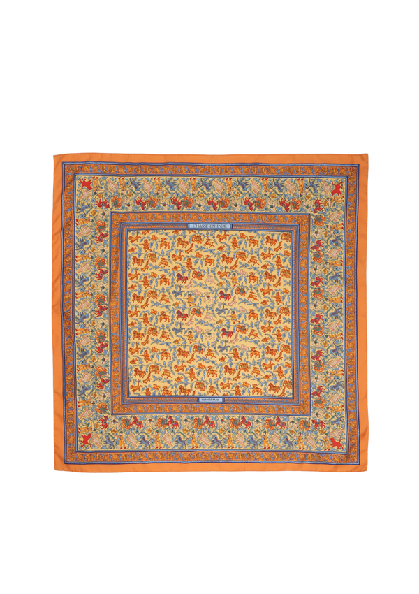 CHASSE EN INDE SILK SCARF 90