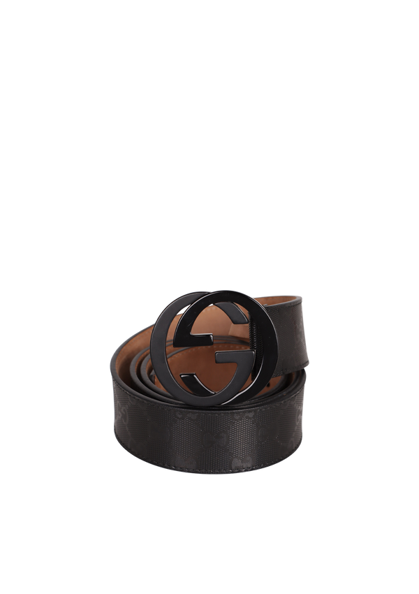 INTERLOCKING G LOGO BELT 95