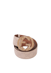GUCCISSIMA INTERLOCKING G LOGO BELT 85