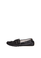CANNAGE PATTERN MOCCASINS 36